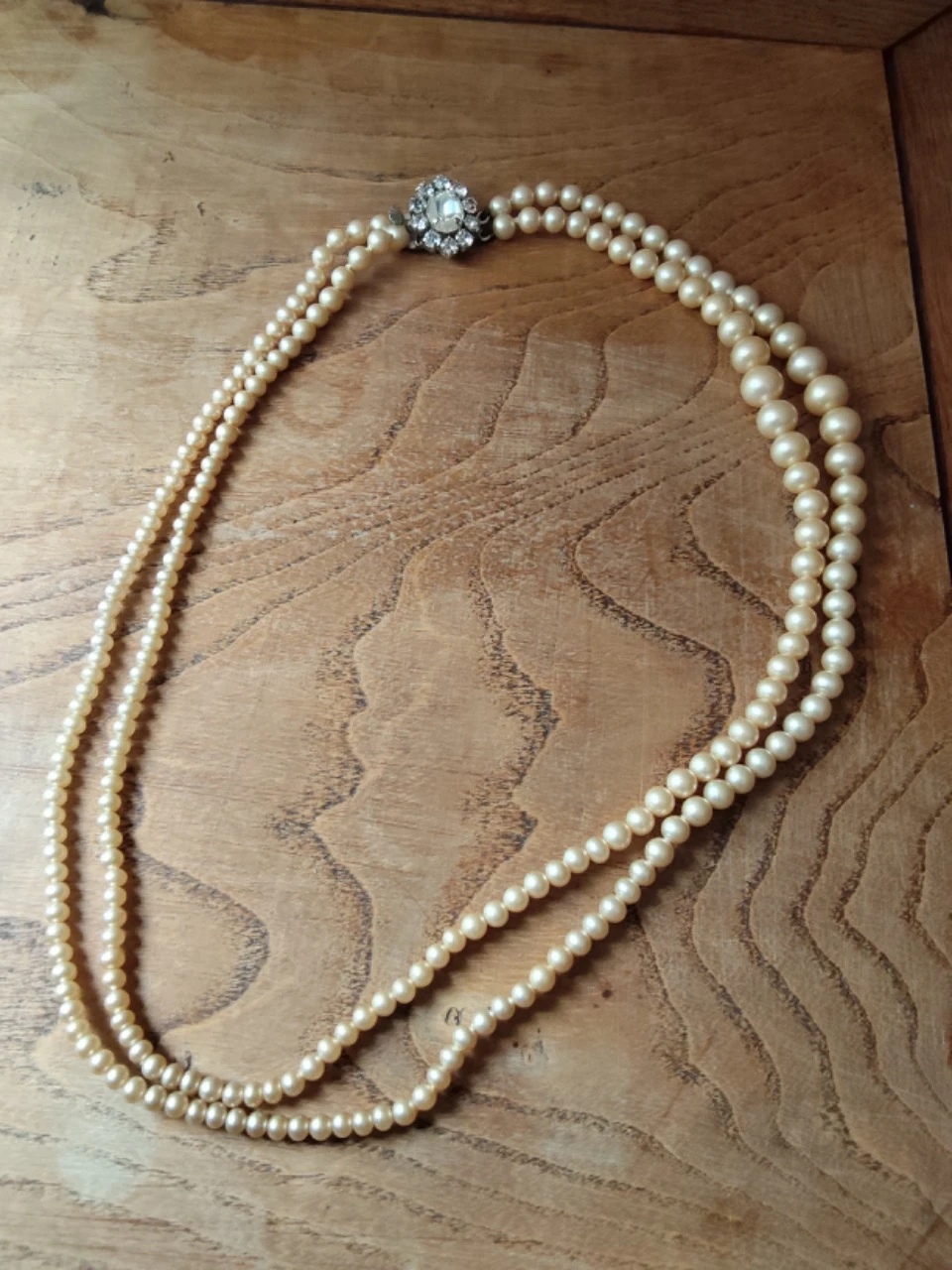 Oude parelketting met twee rijen – photo 7